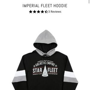 Hero’s and Villains’s Star Wars hoodie
